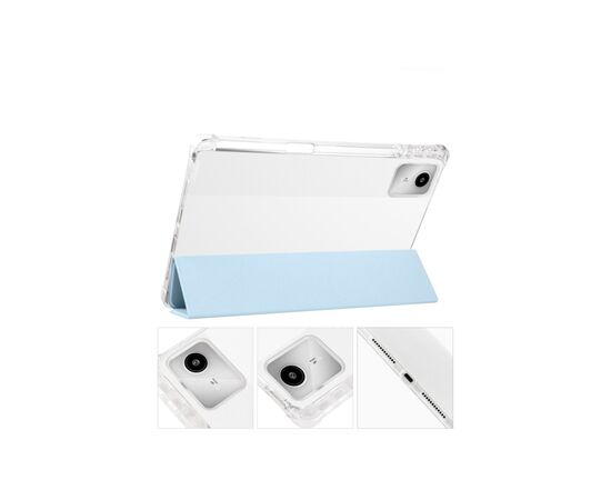 Чехол для планшета BeCover Soft Edge Lenovo Tab M11 (2024) TB-TB330FU/Xiaoxin Pad 11 (2024) 11" Light Blue (712542), изображение 4 Чехол для планшета BeCover Soft Edge Lenovo Tab M11 (2024) TB-TB330FU/Xiaoxin Pad 11 (2024) 11" Light Blue (712542), изображение 4