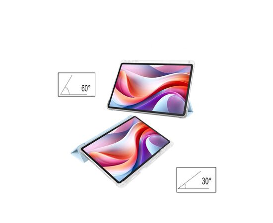 Чехол для планшета BeCover Soft Edge Lenovo Tab M11 (2024) TB-TB330FU/Xiaoxin Pad 11 (2024) 11" Light Blue (712542), изображение 5 Чехол для планшета BeCover Soft Edge Lenovo Tab M11 (2024) TB-TB330FU/Xiaoxin Pad 11 (2024) 11" Light Blue (712542), изображение 5