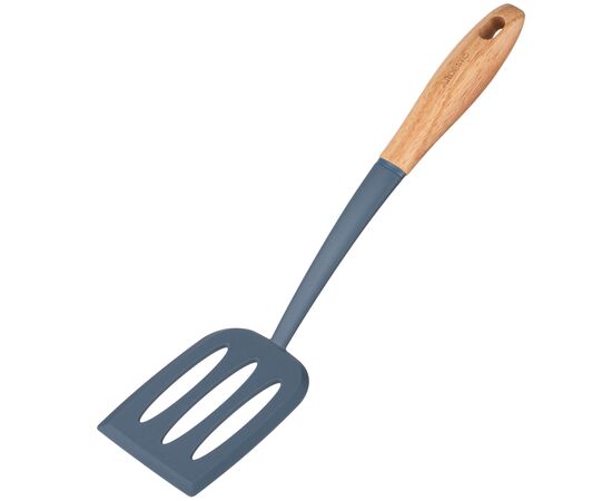 Лопатка кухонная Ardesto Midori, 34.5см, нейлон, дерево, синій (AR2124PG), изображение 3 Лопатка кухонная Ardesto Midori, 34.5см, нейлон, дерево, синій (AR2124PG), изображение 3