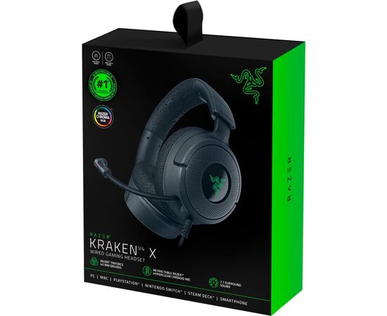 Наушники Razer Kraken V4 X Black (RZ04-05180100-R3M1), изображение 9 Наушники Razer Kraken V4 X Black (RZ04-05180100-R3M1), изображение 9