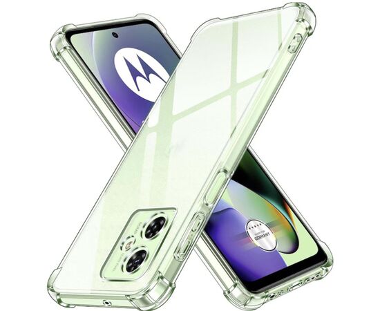Чохол до мобільного телефона BeCover Anti-Shock Motorola Moto G55 Clear (712780)