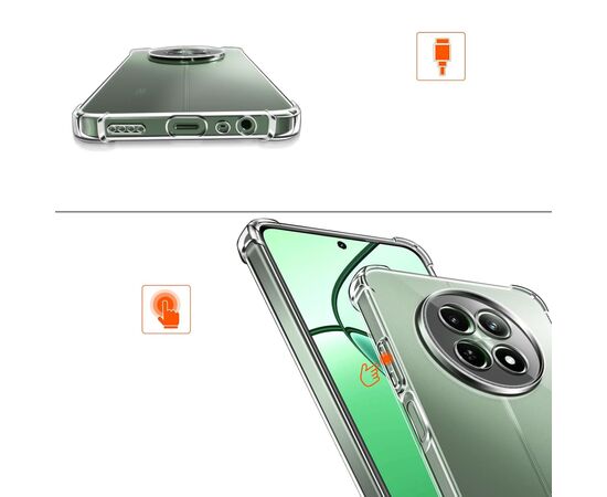 Чохол до мобільного телефона BeCover Anti-Shock Realme 13 5G Clear (712789), зображення 3