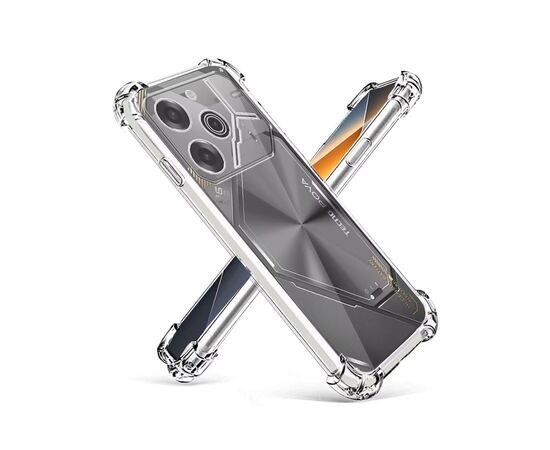 Чехол для мобильного телефона BeCover Anti-Shock Tecno POVA 6 (LI7) Clear (712784), изображение 3