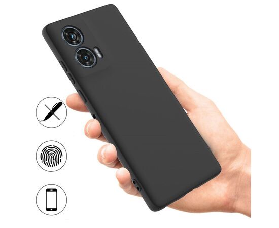 Чохол до мобільного телефона BeCover Motorola Edge 50 Fusion Black (712742), зображення 4