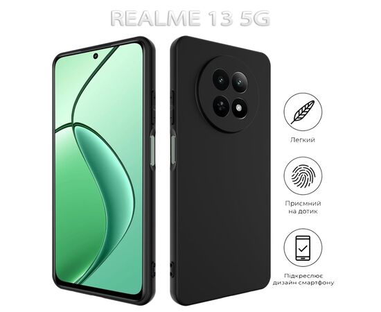 Чехол для мобильного телефона BeCover Realme 13 5G Black (712763), изображение 5