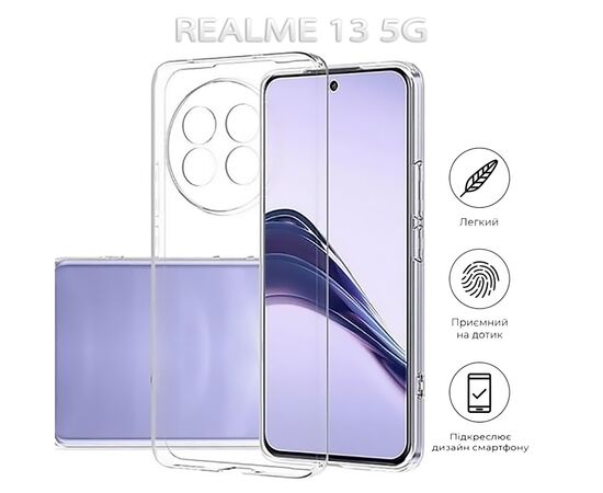 Чехол для мобильного телефона BeCover Realme 13 5G Transparancy (712764), изображение 5