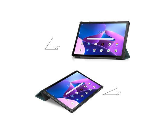 Чехол для планшета BeCover Flexible TPU Mate Lenovo Tab M10 Plus TB-125F (3rd Gen)/K10 Pro TB-226 10.61" Dark Green (712524), изображение 7 Чехол для планшета BeCover Flexible TPU Mate Lenovo Tab M10 Plus TB-125F (3rd Gen)/K10 Pro TB-226 10.61" Dark Green (712524), изображение 7