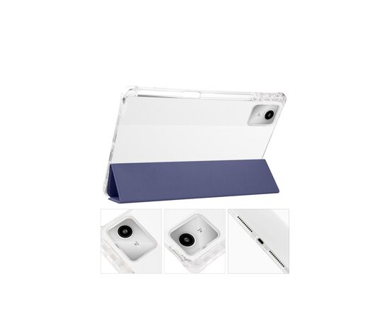 Чехол для планшета BeCover Soft Edge Lenovo Tab M11 (2024) TB-TB330FU/Xiaoxin Pad 11 (2024) 11" Deep Blue (712539), изображение 4 Чехол для планшета BeCover Soft Edge Lenovo Tab M11 (2024) TB-TB330FU/Xiaoxin Pad 11 (2024) 11" Deep Blue (712539), изображение 4