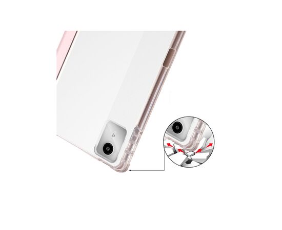 Чехол для планшета BeCover Soft Edge Lenovo Tab M11 (2024) TB-TB330FU/Xiaoxin Pad 11 (2024) 11" Pink (712543), изображение 3 Чехол для планшета BeCover Soft Edge Lenovo Tab M11 (2024) TB-TB330FU/Xiaoxin Pad 11 (2024) 11" Pink (712543), изображение 3