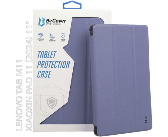Чехол для планшета BeCover Soft Edge Lenovo Tab M11 (2024) TB-TB330FU/Xiaoxin Pad 11 (2024) 11" Purple (712544), изображение 6