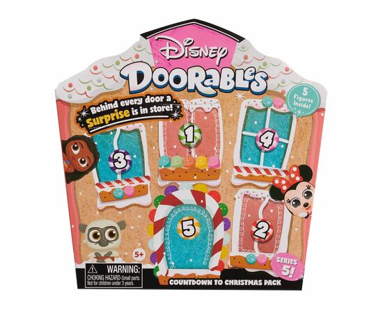 Игровой набор Disney Doorables Большой праздничный домик (44637), изображение 2