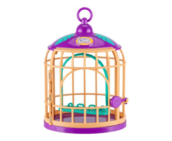 Интерактивная игрушка Moose Говорливая тропическая птичка Панго Панго со светом в клетке (26614), изображение 10 Интерактивная игрушка Moose Говорливая тропическая птичка Панго Панго со светом в клетке (26614), изображение 10