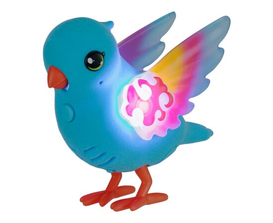 Интерактивная игрушка Moose Говорливая тропическая птичка Панго Панго со светом в клетке (26614), изображение 9 Интерактивная игрушка Moose Говорливая тропическая птичка Панго Панго со светом в клетке (26614), изображение 9