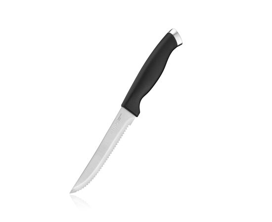 Набор ножей Ardesto Gemini Gourmet, 2 предмети, нержавіюча сталь, пластик, чорний (AR2102BL), изображение 3 Набор ножей Ardesto Gemini Gourmet, 2 предмети, нержавіюча сталь, пластик, чорний (AR2102BL), изображение 3
