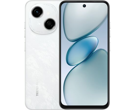 Мобильный телефон Tecno Spark Go 1 3/128GB Glittery White (4894947037849)