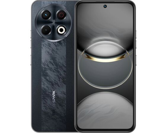 Мобильный телефон Tecno Spark 30 PRO 8/256Gb Obsidian Edge (4894947047442)
