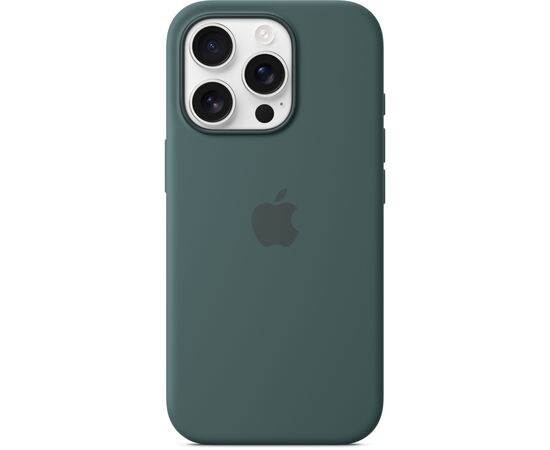 Чехол для мобильного телефона Apple iPhone16 Pro Silicone Case with MagSafe - Lake Green (MYYR3ZM/A), изображение 4 Чехол для мобильного телефона Apple iPhone16 Pro Silicone Case with MagSafe - Lake Green (MYYR3ZM/A), изображение 4