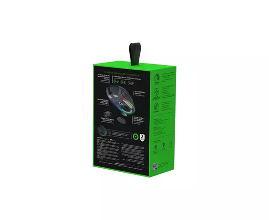 Мышка Razer Basilisk V3 Pro 35K Wireless/Bluetooth Black (RZ01-05240100-R3G1), изображение 8 Мышка Razer Basilisk V3 Pro 35K Wireless/Bluetooth Black (RZ01-05240100-R3G1), изображение 8
