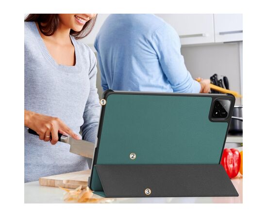 Чохол до планшета BeCover Smart Case Xiaomi Pad 7 / 7 Pro 11.2" Dark Green (712801), зображення 7