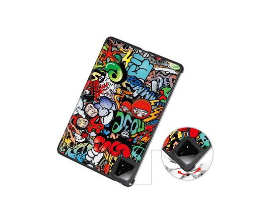Чохол до планшета BeCover Smart Case Xiaomi Pad 7 / 7 Pro 11.2" Graffiti (712804), зображення 5