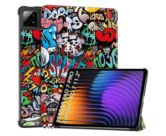 Чохол до планшета BeCover Smart Case Xiaomi Pad 7 / 7 Pro 11.2" Graffiti (712804)