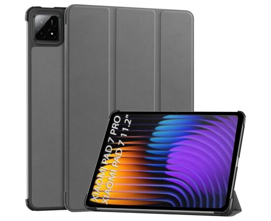 Чохол до планшета BeCover Smart Case Xiaomi Pad 7 / 7 Pro 11.2" Gray (712805)