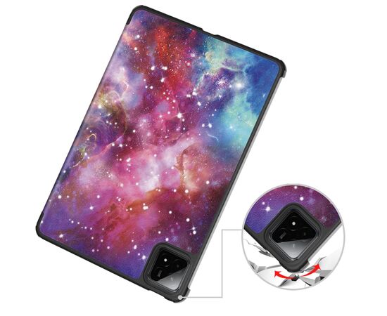 Чехол для планшета BeCover Smart Case Xiaomi Pad 7 / 7 Pro 11.2" Space (712815), изображение 5 Чехол для планшета BeCover Smart Case Xiaomi Pad 7 / 7 Pro 11.2" Space (712815), изображение 5