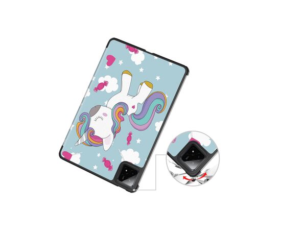 Чехол для планшета BeCover Smart Case Xiaomi Pad 7 / 7 Pro 11.2" Unicorn (712816), изображение 5 Чехол для планшета BeCover Smart Case Xiaomi Pad 7 / 7 Pro 11.2" Unicorn (712816), изображение 5