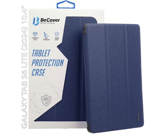 Чохол до планшета BeCover Flexible TPU Mate Samsung Tab S6 Lite (2024) 10.4" P620/P625/P627 Deep Blue (712514), зображення 5