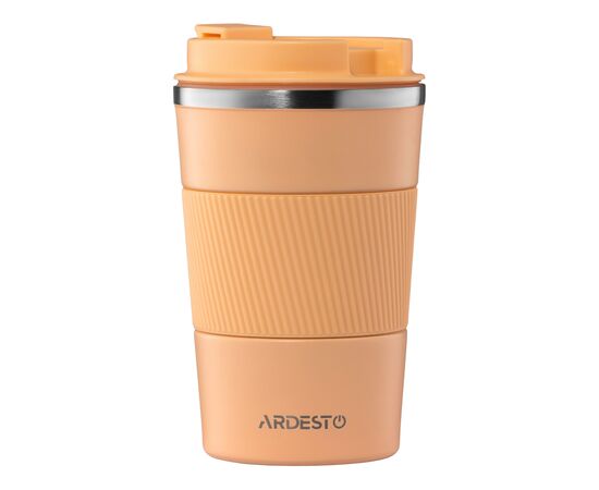 Термокружка Ardesto Urban Peach Fuzz 380мл, нержавіюча сталь (AR2638PF)