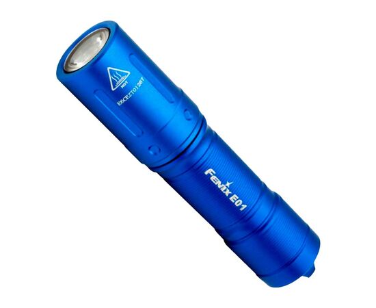 Фонарь Fenix E01 V2.0 Blue (E01V20blue), изображение 2 Фонарь Fenix E01 V2.0 Blue (E01V20blue), изображение 2