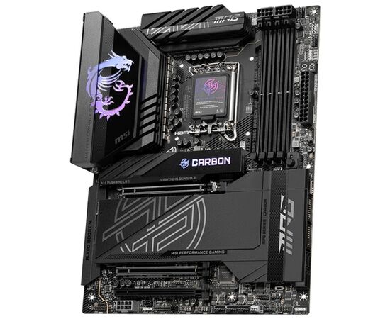 Материнская плата MSI MPG Z890 CARBON WIFI, изображение 3 Материнская плата MSI MPG Z890 CARBON WIFI, изображение 3