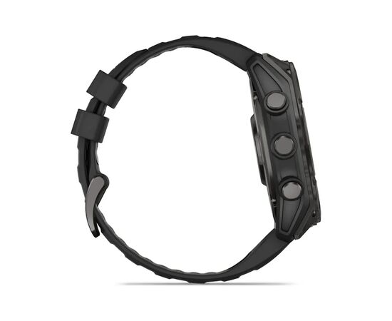 Смарт-часы Garmin fenix 8 51mm,AMOLED,Saph,CrbnGryTi/Blk,Blk/PebbleGryBnd (010-02905-21), изображение 4 Смарт-часы Garmin fenix 8 51mm,AMOLED,Saph,CrbnGryTi/Blk,Blk/PebbleGryBnd (010-02905-21), изображение 4