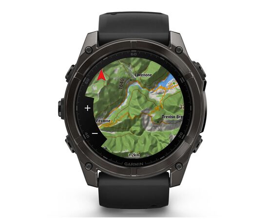 Смарт-часы Garmin fenix 8 51mm,AMOLED,Saph,CrbnGryTi/Blk,Blk/PebbleGryBnd (010-02905-21), изображение 9 Смарт-часы Garmin fenix 8 51mm,AMOLED,Saph,CrbnGryTi/Blk,Blk/PebbleGryBnd (010-02905-21), изображение 9