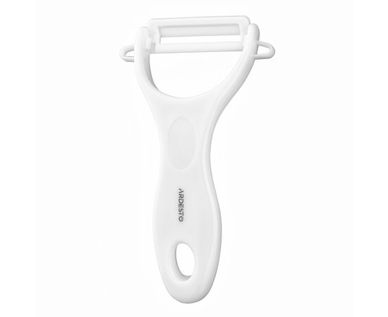 Овощечистка Ardesto Fresh, кераміка, пластик, білий (AR8340W)
