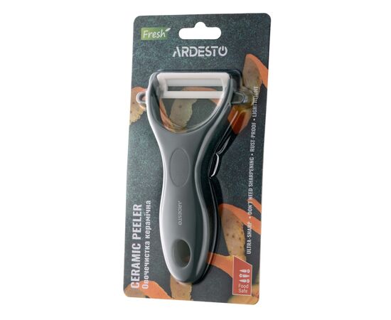 Овощечистка Ardesto Fresh, кераміка, пластик, зелений (AR8340GR), изображение 4 Овощечистка Ardesto Fresh, кераміка, пластик, зелений (AR8340GR), изображение 4
