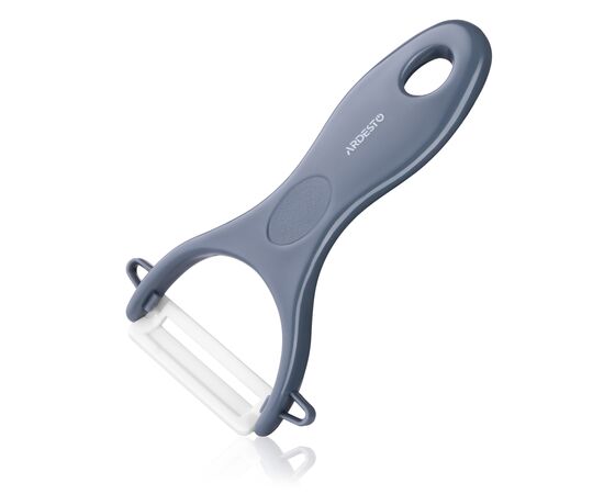 Овощечистка Ardesto Fresh, кераміка, пластик, сірий (AR8340G), изображение 3 Овощечистка Ardesto Fresh, кераміка, пластик, сірий (AR8340G), изображение 3