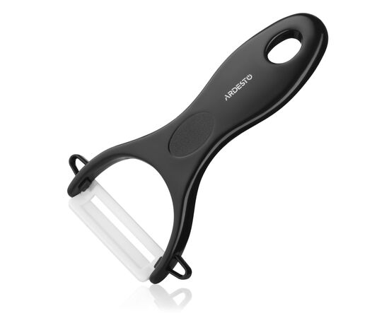 Овощечистка Ardesto Fresh, кераміка, пластик, чорний (AR8340B), изображение 3 Овощечистка Ardesto Fresh, кераміка, пластик, чорний (AR8340B), изображение 3