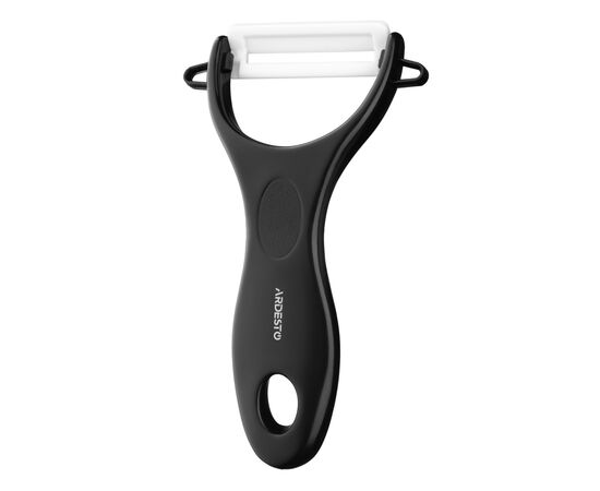 Овощечистка Ardesto Fresh, кераміка, пластик, чорний (AR8340B)