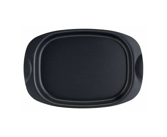 Форма для выпечки Tefal La Recyclee, овальна, з ручками, 24х36см, алюміній, чорний (J5701553), изображение 2 Форма для выпечки Tefal La Recyclee, овальна, з ручками, 24х36см, алюміній, чорний (J5701553), изображение 2