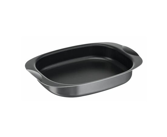 Форма для випікання Tefal La Recyclee, овальна, з ручками, 24х36см, алюміній, чорний (J5701553)