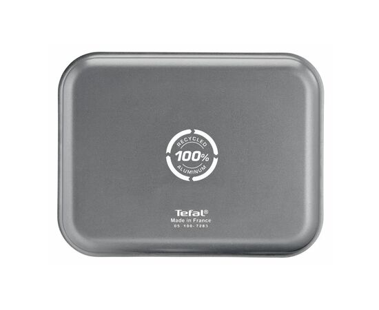 Форма для выпечки Tefal La Recyclee, прямокутна, 19x25см, алюміній, чорний (J5700553), изображение 3 Форма для выпечки Tefal La Recyclee, прямокутна, 19x25см, алюміній, чорний (J5700553), изображение 3