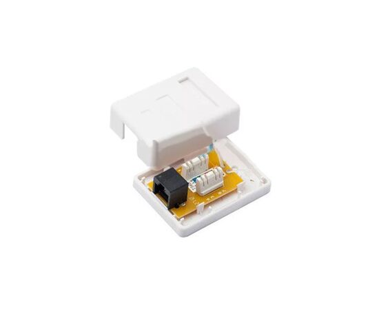 Компьютерная розетка RJ45 x1 UTP 5e Kingda (KD-WP6034-C5e), изображение 2 Компьютерная розетка RJ45 x1 UTP 5e Kingda (KD-WP6034-C5e), изображение 2