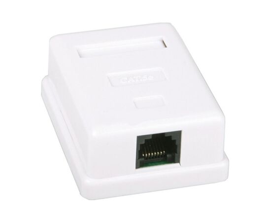 Комп'ютерна розетка RJ45 x1 UTP 5e Kingda (KD-WP6034-C5e)