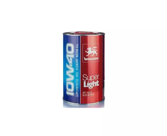 Моторна олива Wolver Super Light 10W-40 1л (4260360941054)