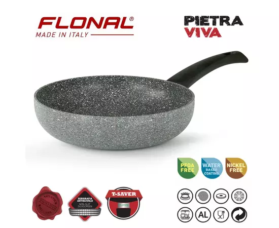 Сковорода Flonal Pietra Viva 26 см (PV8PB2670), изображение 6 Сковорода Flonal Pietra Viva 26 см (PV8PB2670), изображение 6