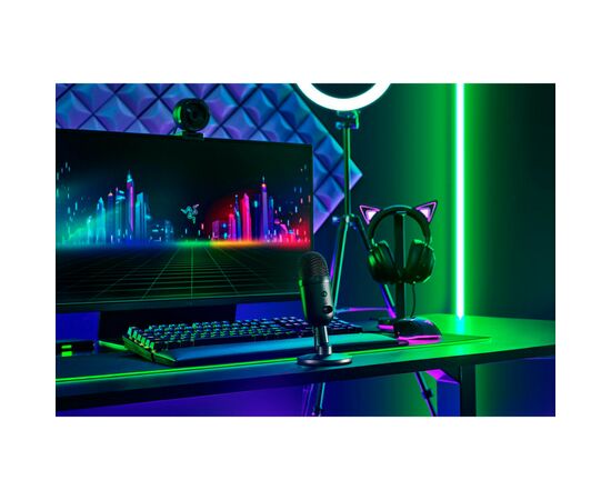 Микрофон Razer Seiren V3 Mini Black (RZ19-05050100-R3M1), изображение 4 Микрофон Razer Seiren V3 Mini Black (RZ19-05050100-R3M1), изображение 4
