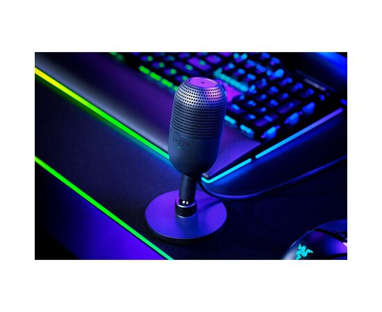 Микрофон Razer Seiren V3 Mini Black (RZ19-05050100-R3M1), изображение 7 Микрофон Razer Seiren V3 Mini Black (RZ19-05050100-R3M1), изображение 7
