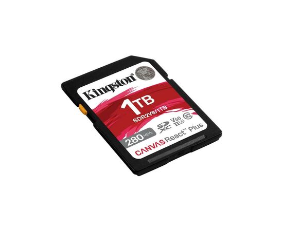 Карта памяти Kingston 1TB SDXC class 10 UHS-II U3 Canvas React Plus (SDR2V6/1TB), изображение 2 Карта памяти Kingston 1TB SDXC class 10 UHS-II U3 Canvas React Plus (SDR2V6/1TB), изображение 2