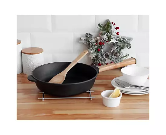 Сковорода Brizoll Optima чавунна з ручкою 240х60 мм (O2460-P), изображение 10 Сковорода Brizoll Optima чавунна з ручкою 240х60 мм (O2460-P), изображение 10